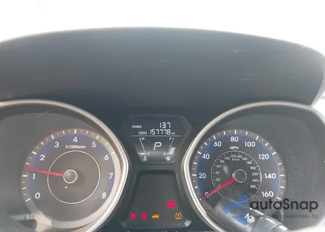 2013 Hyundai Elantra Gls from USA, damaged, VIN KMHDH4AE5DU986485